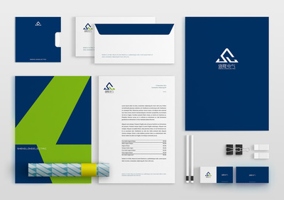 盛隆電氣LOGO與企業形象設計 智慧能源的視覺詮釋