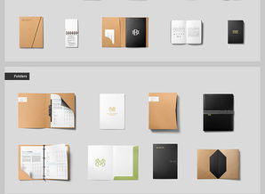 百款企業(yè)形象品牌設(shè)計元素VI樣機模板 一站式PSD素材資源指南